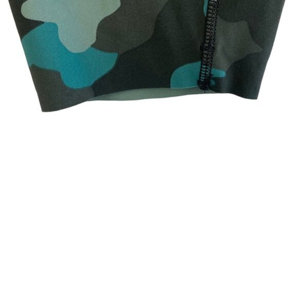 Lululemon Base Pace High-Rise Running Tight 25" Camo Tidewater Blue Teal US 14 - Picture 3 of 9